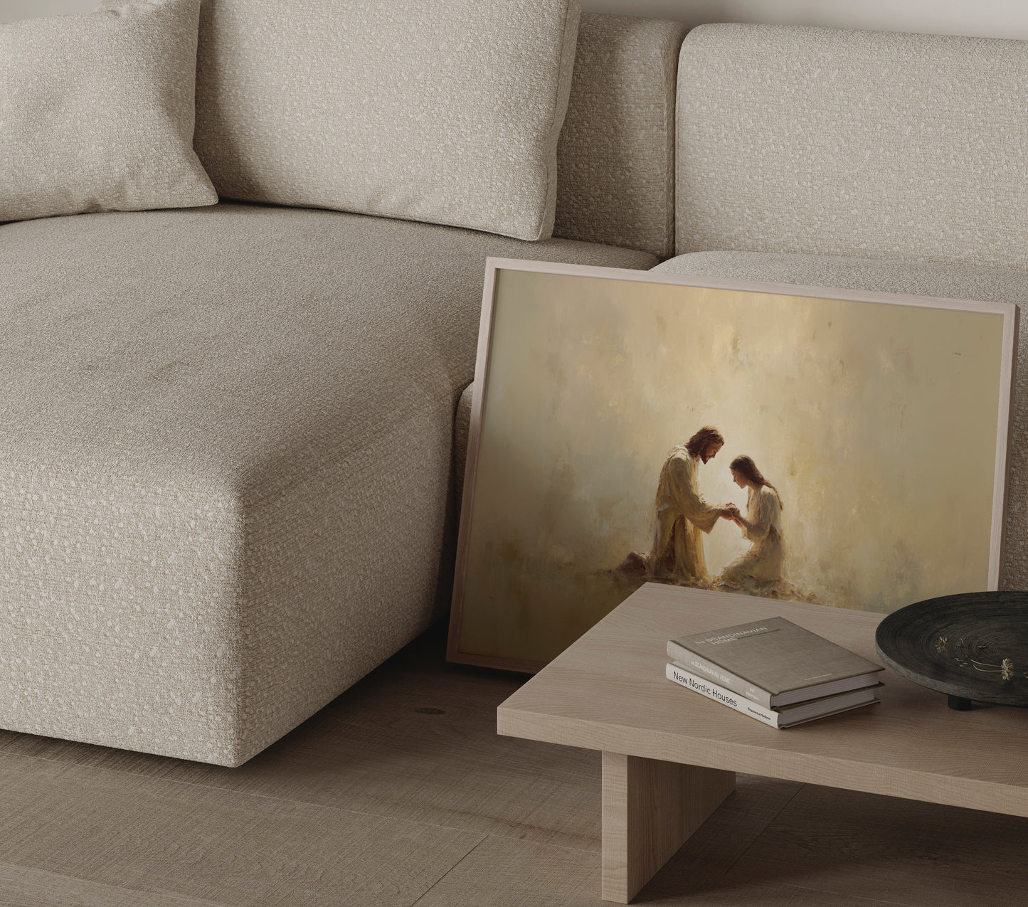 Christian Wall Art | Jesus Heals Woman