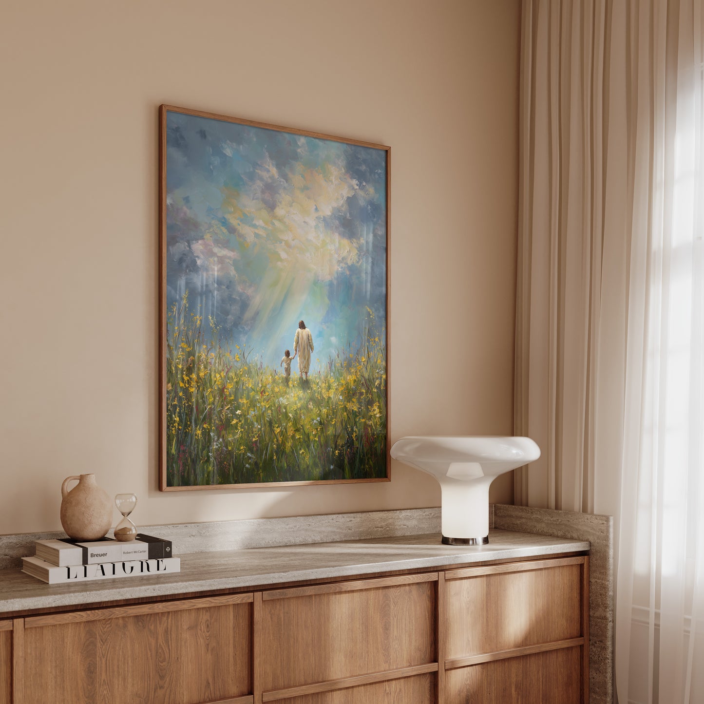 Walking in His Light | Print