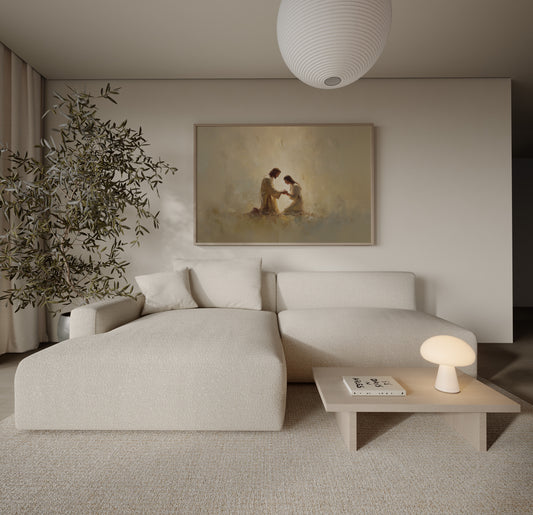 Christian Wall Art | Jesus Heals Woman