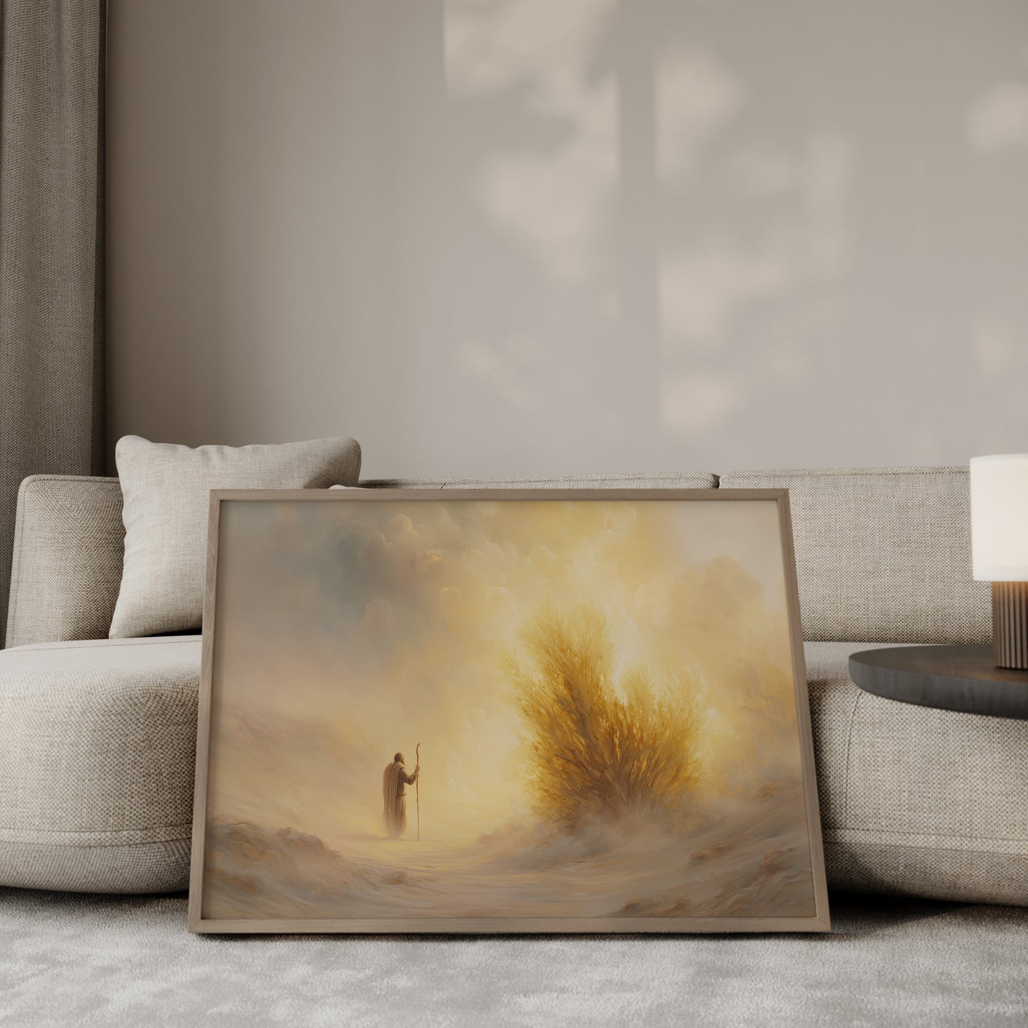 Christian Wall Art Print of the Burning Bush