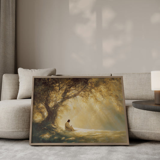 Jesus Teacher | Christian Wall Art Print