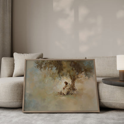 Christian Wall Art Print of Jesus