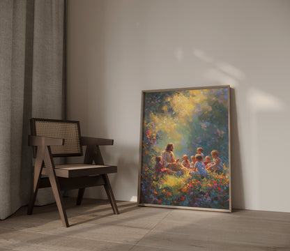 Little Ones at His Side | Print