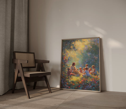 Little Ones at His Side | Print