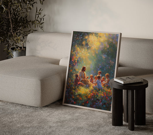 Little Ones at His Side | Print