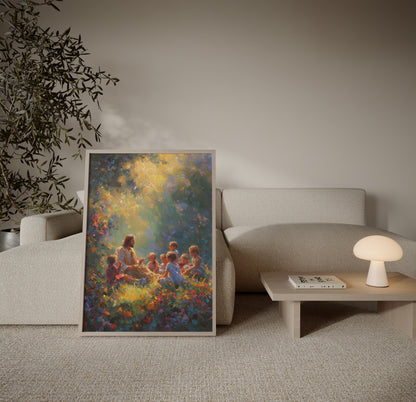 Little Ones at His Side | Print