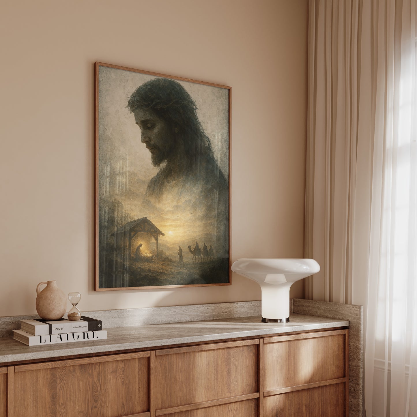 The Star Over Bethlehem | Print