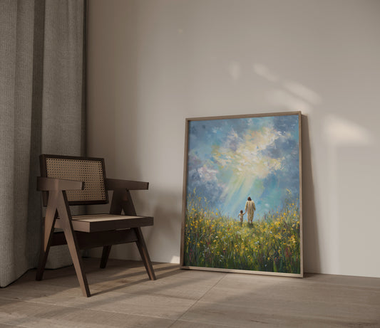 Walking in His Light | Print