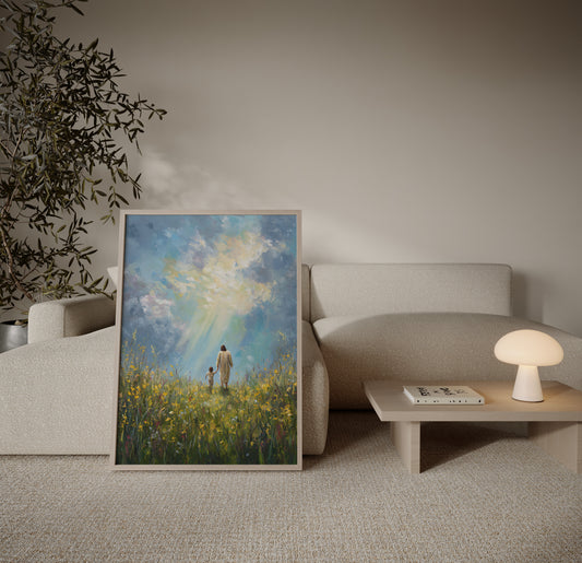 Walking in His Light | Print
