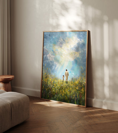 Walking in His Light | Print