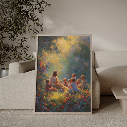 Little Ones at His Side | Print